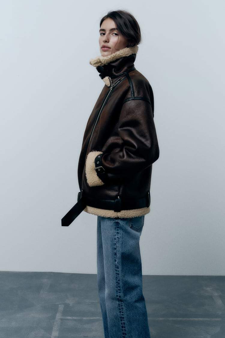 Chic Reversible Technical Fabric Jacket